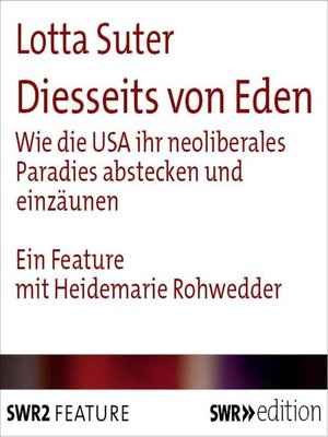 cover image of Diesseits von Eden